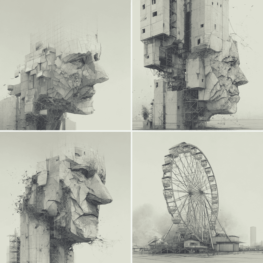 A comparison chart of AI agent frameworks with interconnected nodes representing enterprise decision criteria