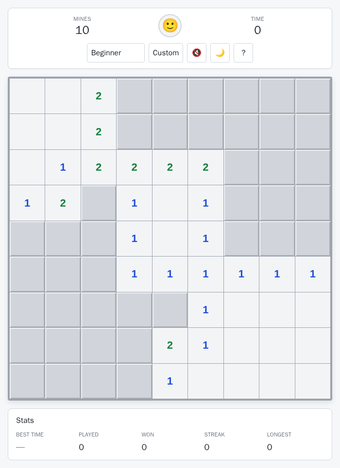 tight minesweeper Kimi